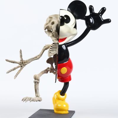 2021 Dancing Micky, bronze original, 35x42x49cm, vue 1, ©A Rabczuk